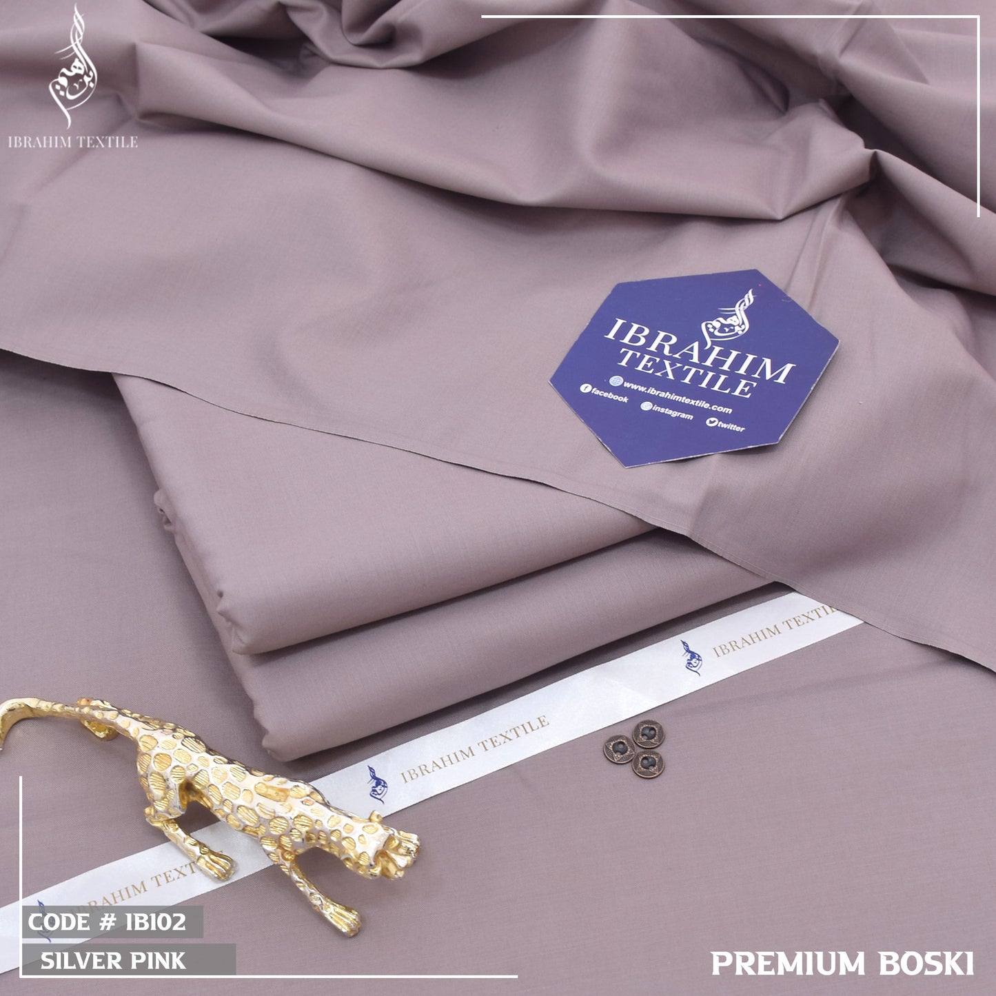 Silver Pink Boski
