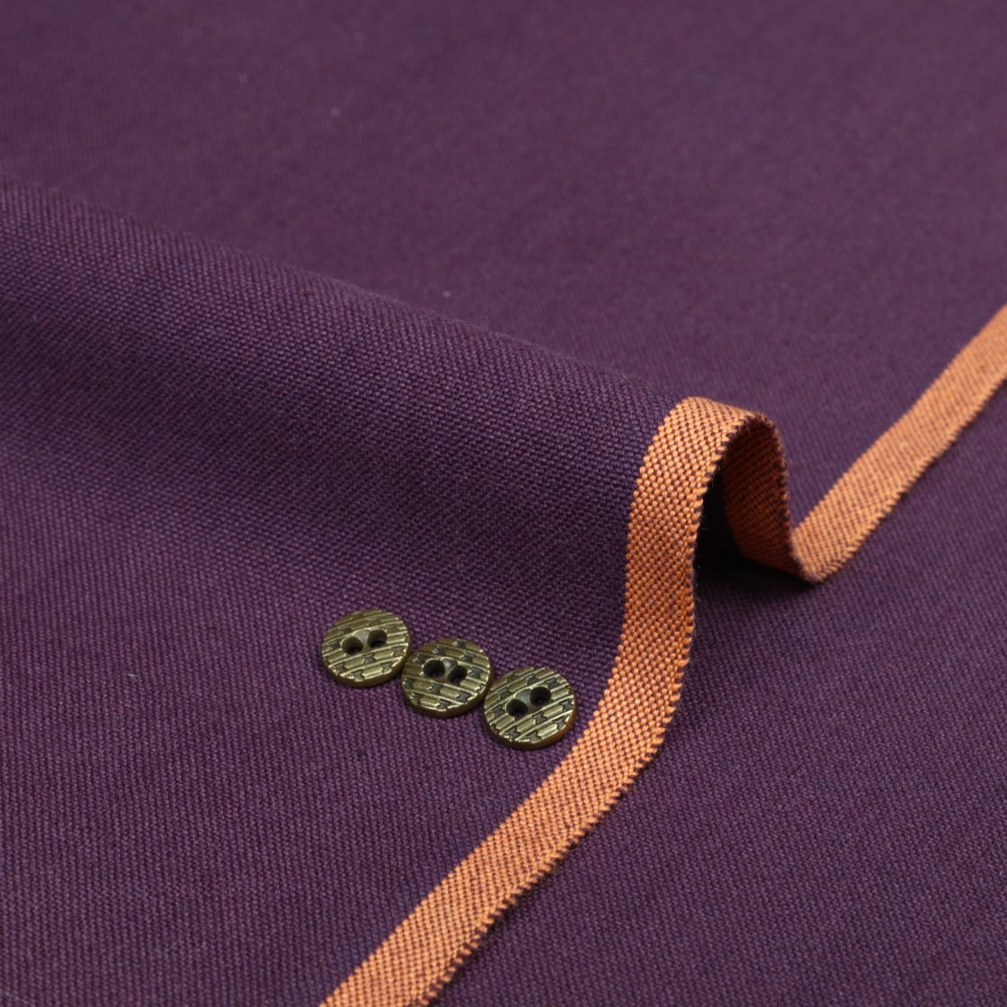 Classic Khaddar Fabric - Maroon