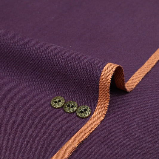 Classic Khaddar Fabric - Maroon