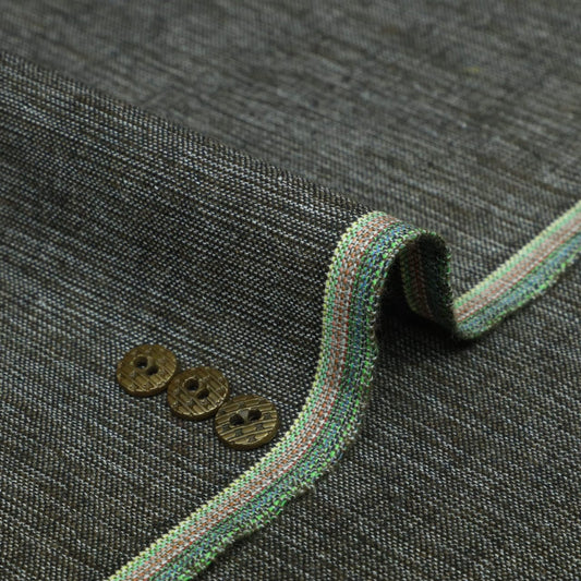 Classic Khaddar Fabric - Olive